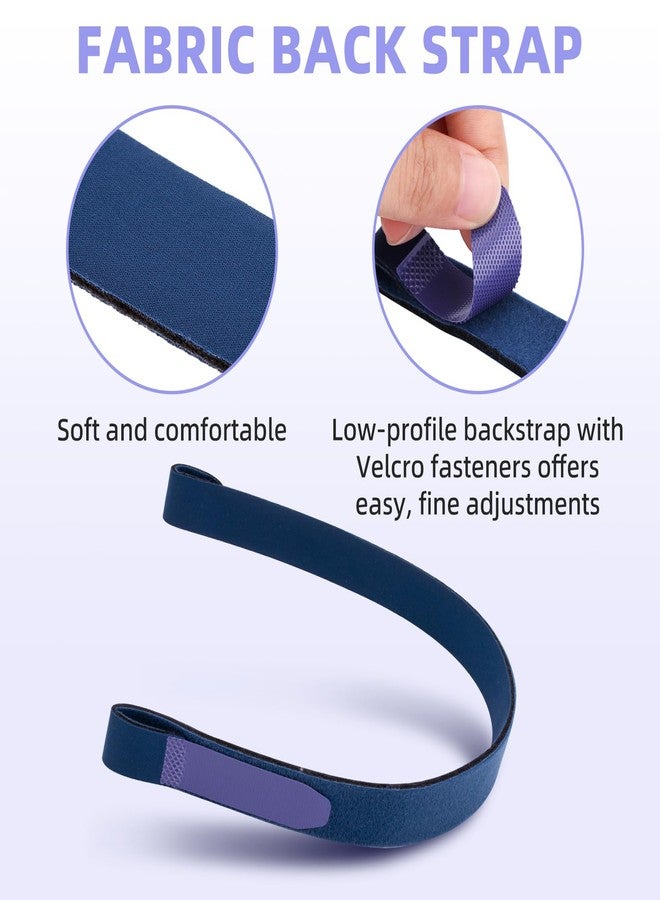 Ximoon عبوة من قطعتين من أحزمة تثبيت الرأس لجهاز CPAP FX، متوافقة مع وسائد الأنف وقناع CPAP من Resmed Swift FX - حزام رأس قابل للتعديل، قطع غيار بديلة لجهاز Swift FX - Image 3